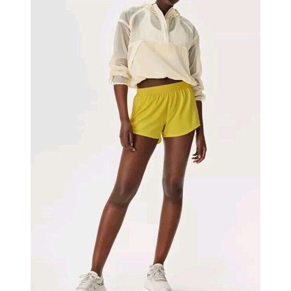 Outdoor Voices Yellow Athletic Shorts